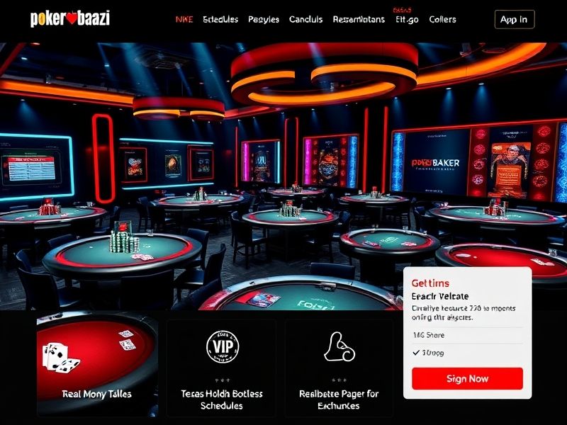 Poker Baazi is your ultimate destination for online poker in India. Play real money poker, participate in tournaments, and win huge rewards.